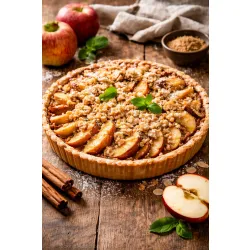 Tarta z jabłkiem i kruszonką
