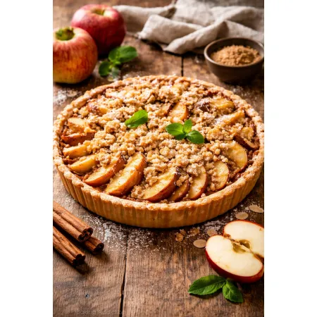 Tarta z jabłkiem i kruszonką