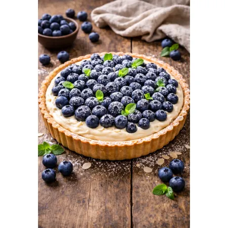 Tarta z jagodami i mascarpone